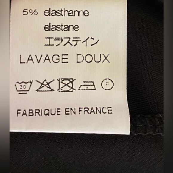 NWT Sunlight blouse. Black with graffiti print.  Medium. Made in France - Picture 5 of 6